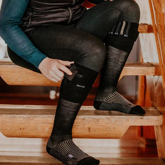 Chaussette chauffante