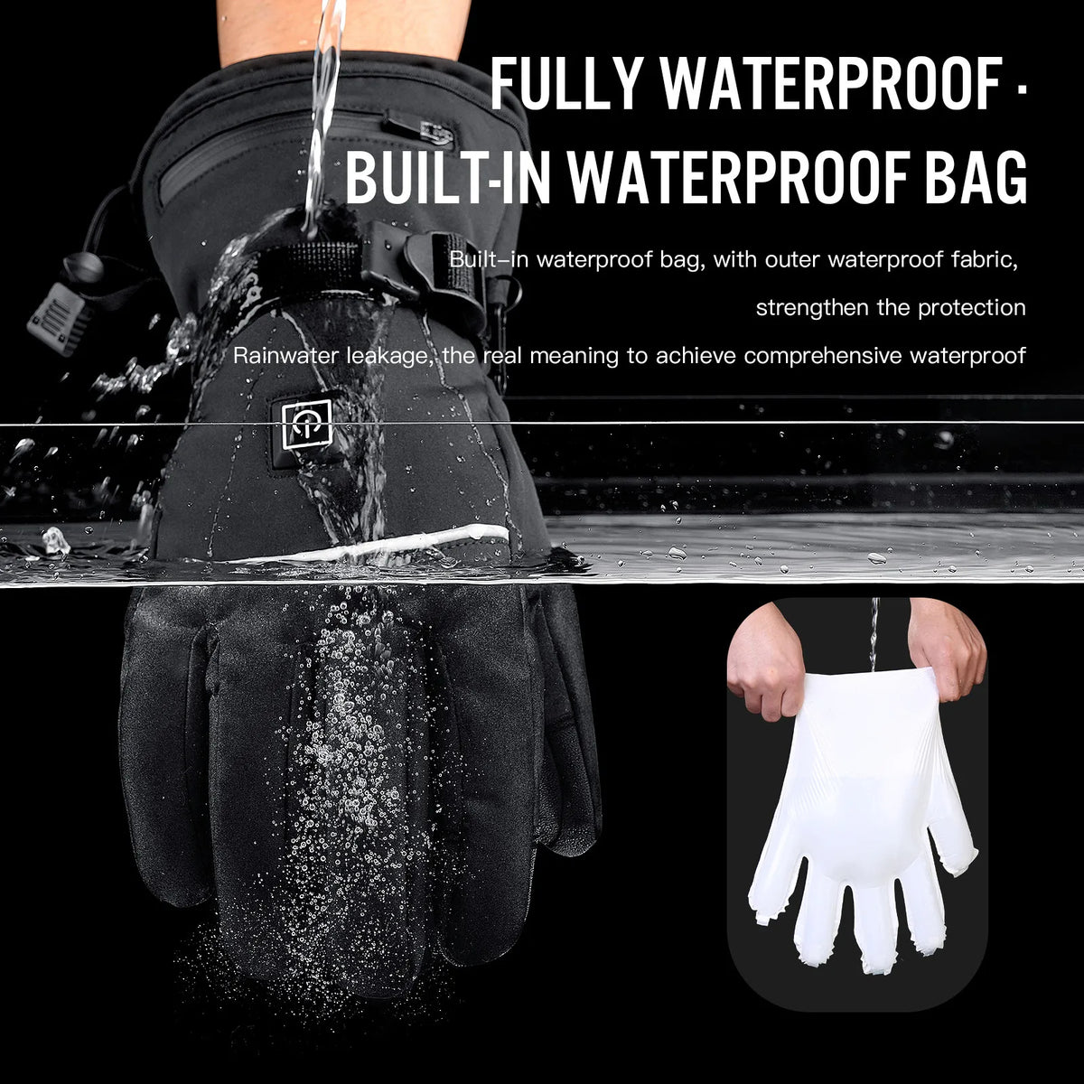 Gants Chauffants KeepWarm® - D'Hiver Intelligents