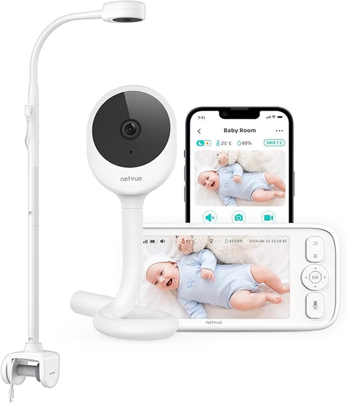 Babyphone Camera avec Support 4 en 1 1080P