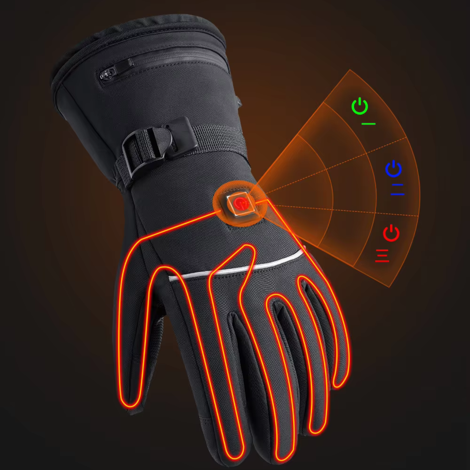 Gants Chauffants KeepWarm® - D'Hiver Intelligents