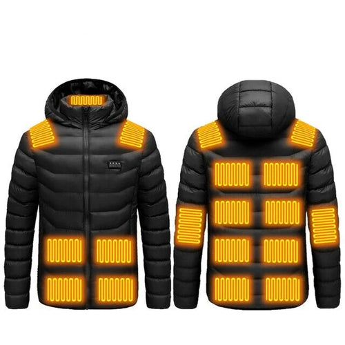 BLOUSON CHAUFFANT ÉPAIS 11 ZONES DE CHAUFFE ET DOUBLE CONTRÔLE