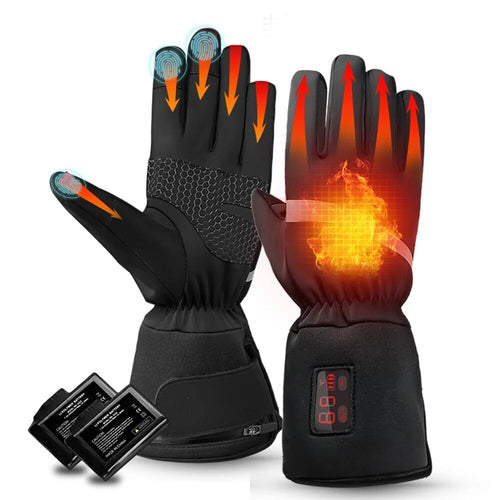 Gants moto chauffant