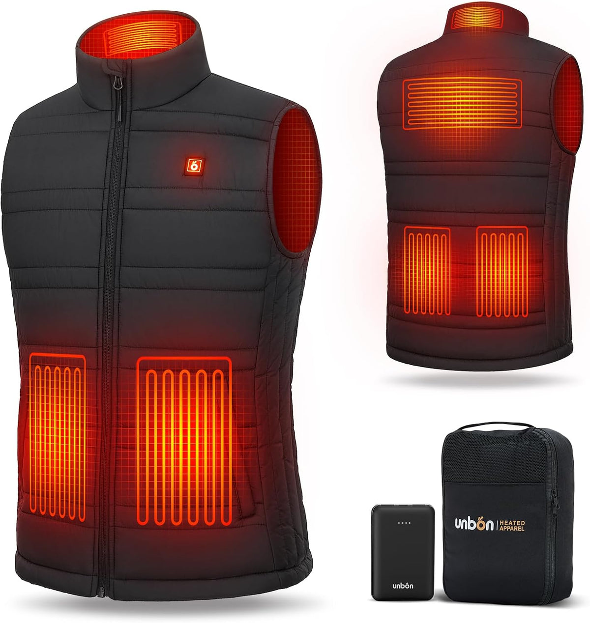 Gilet Chauffant Ultra-Chaud KeepWarm® - Sans Manches Premium