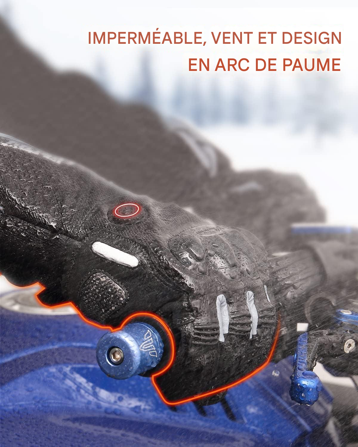 Gants Chauffants Moto KeepWarm®