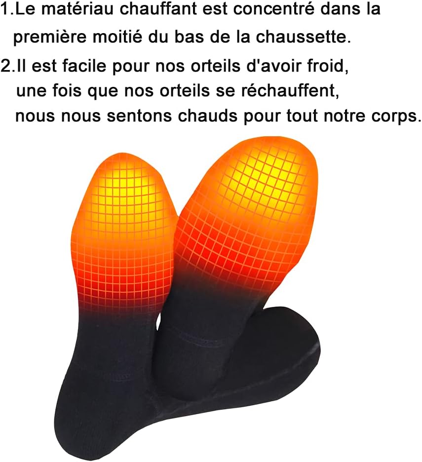 Chaussettes Magiques Chauffantes