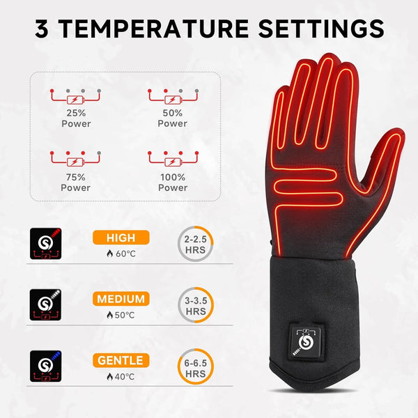 Gants Chauffants Super Confortables