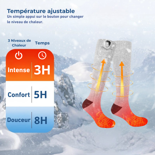 Chaussettes Chaleur Hiver