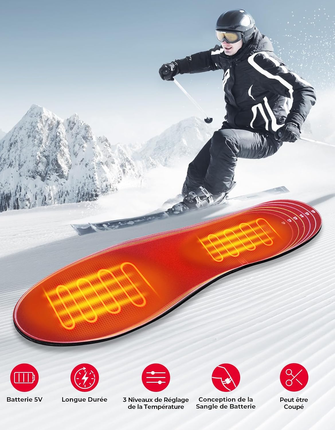 Semelles Chauffantes Confort KeepWarm®