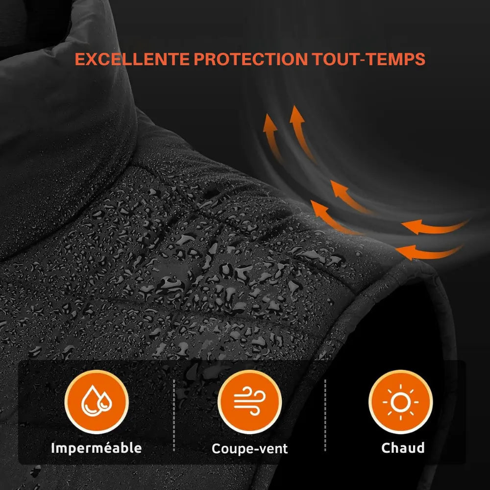 Gilet Chauffant KeepWarm® - homme/Femme Confort