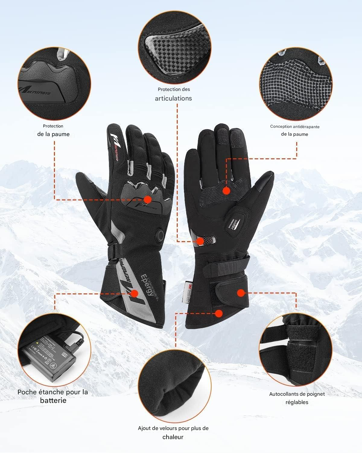 Gants Chauffants Moto KeepWarm®