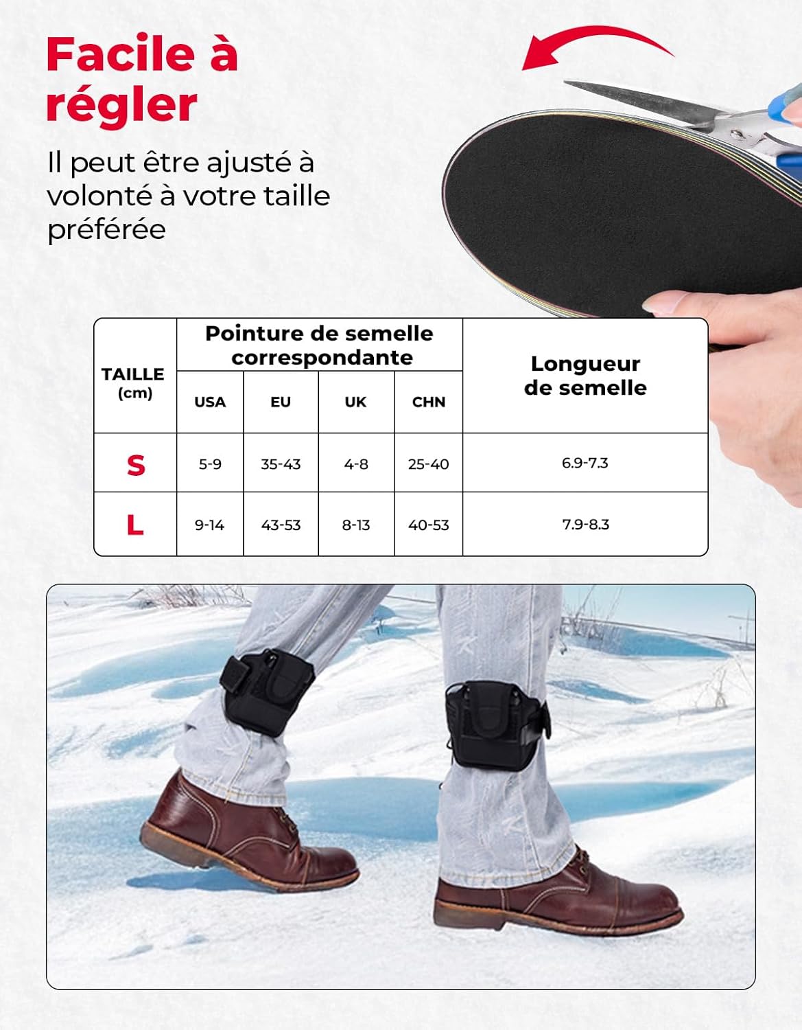 Semelles Chauffantes Confort KeepWarm®