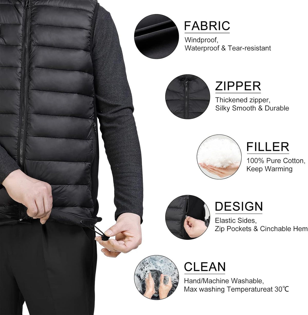Gilet Chauffant Ultra Confort Femme