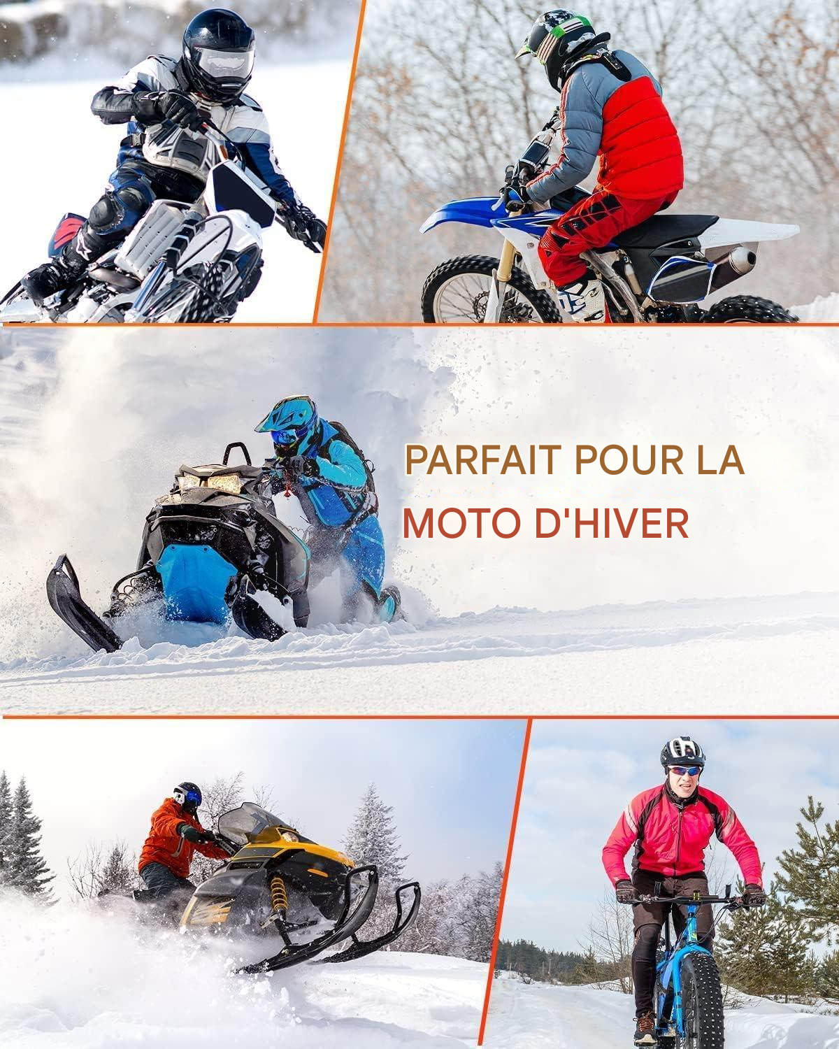 Gants Chauffants Moto KeepWarm®