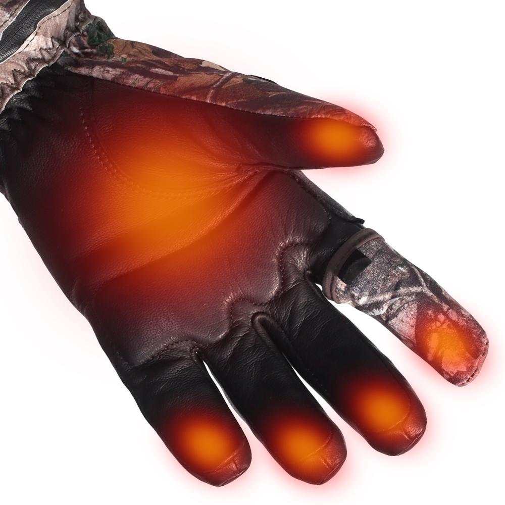 Gants Chauffants Camouflage KeepWarm®-Chasse Sport
