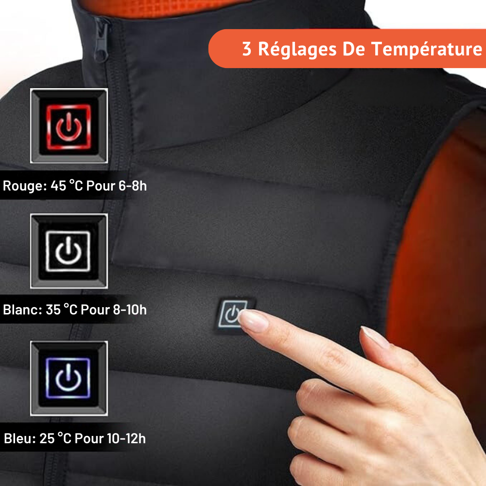 Veste Chauffante KeepWarm® - Ultra-Confort Doudoune