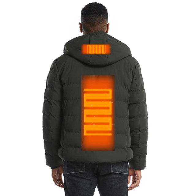 Veste Chauffante KeepWarm® Ultra Confort - Unisexe, 8H Batterie, 3 Niveaux de Chaleur